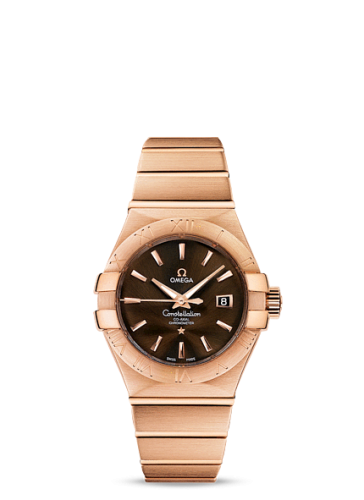 Omega Constellation Co-Axial 31 Red Gold / Brown
